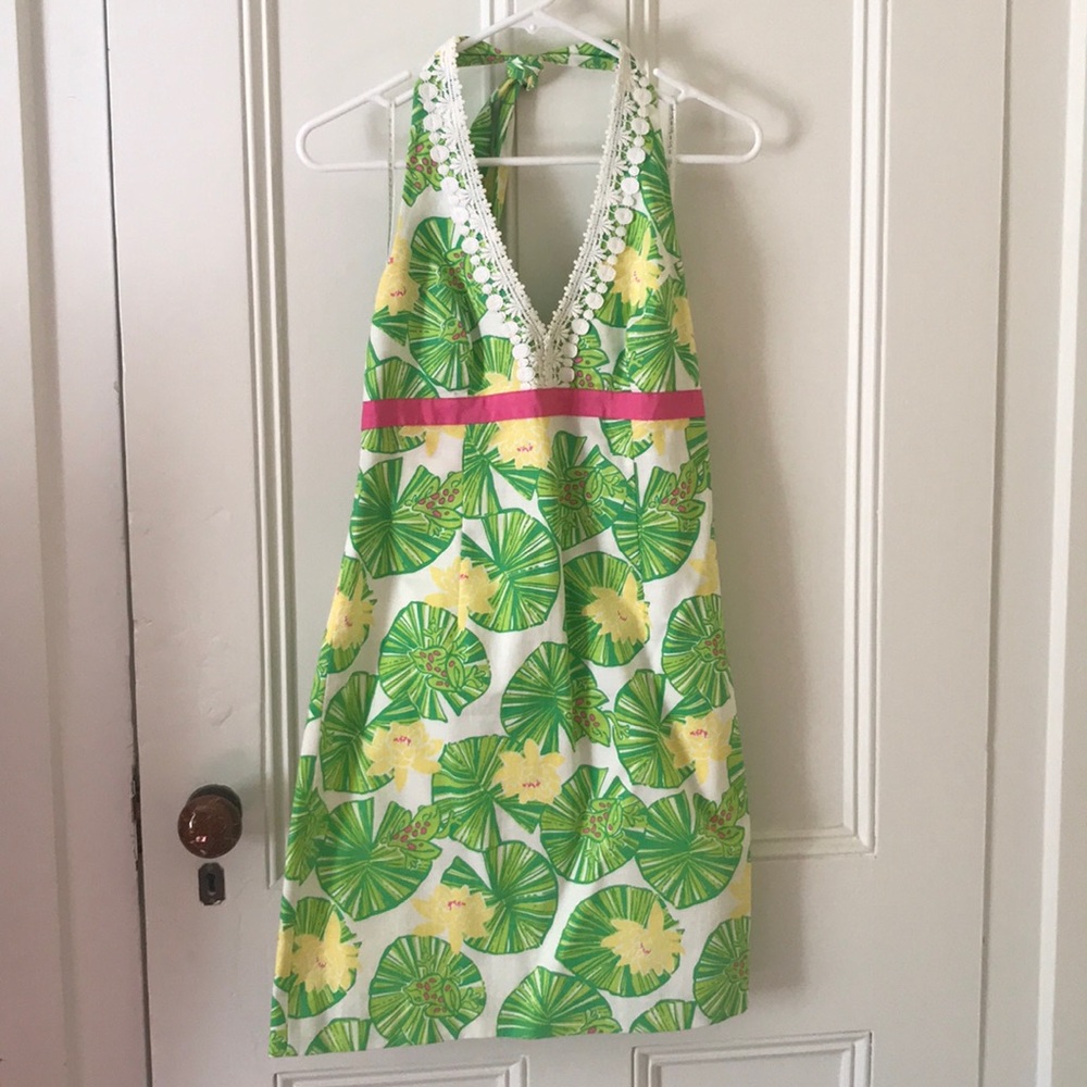 Beautiful Lilly Pulitzer halter dress